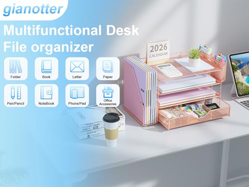 exclusive gianotter Desk Organizers and Accessories with File Set
