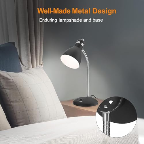 Smart Home LEPOWER Metal Desk Lamp, Eye-Caring Table Lamp, Study Lamps for Daily Use