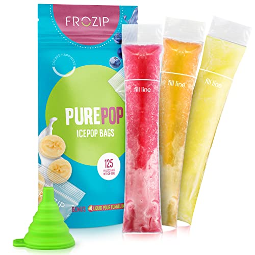 Frozip 125 Disposable Ice Popsicle Mold Bags| Collection