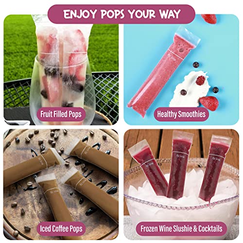 Frozip 125 Disposable Ice Popsicle Mold Bags| Collection